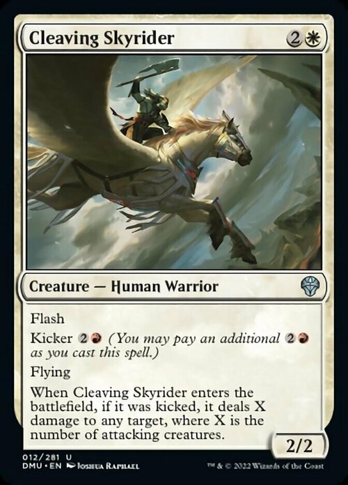 Cleaving Skyrider Card Front