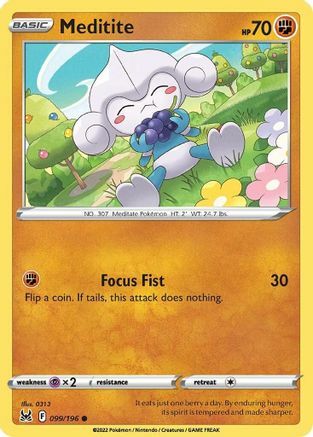 Meditite [Focus Fist] Card Front