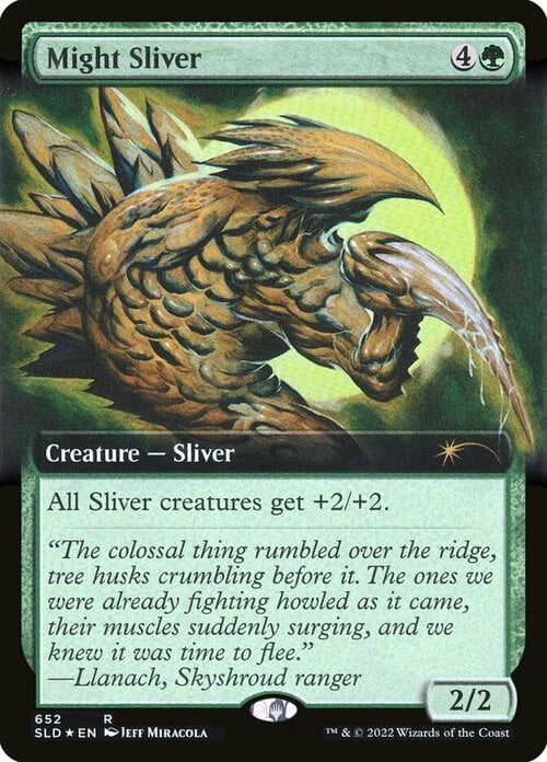 Might Sliver Card Front