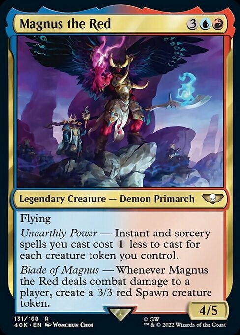 Magnus the Red Card Front