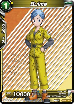 Bulma Card Front