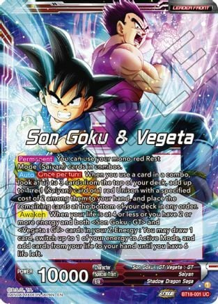 Son Goku & Vegeta // SS4 Son Goku & SS4 Vegeta, In It Together Frente