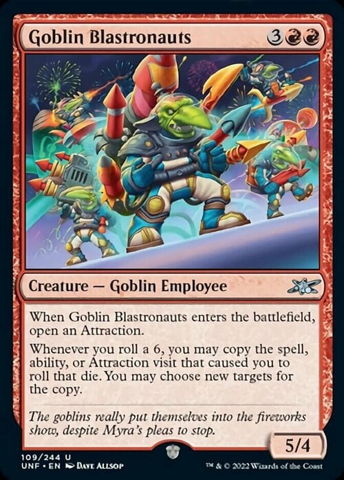 Goblin Blastronauts Card Front