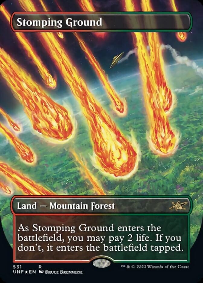 Stomping Ground Unfinity Box Toppers | Magic | CardTrader