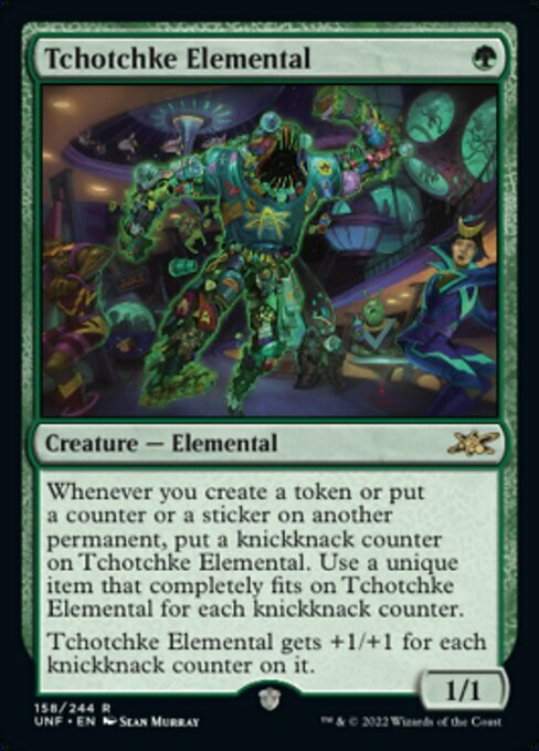 Tchotchke Elemental Card Front