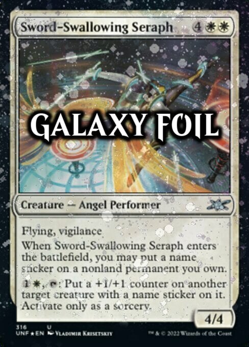 Sword-Swallowing Seraph Frente
