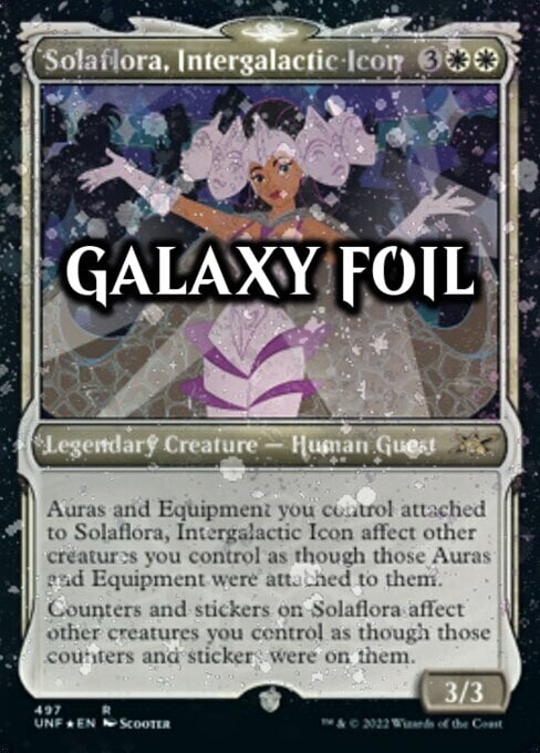 Solaflora, Intergalactic Icon Card Front