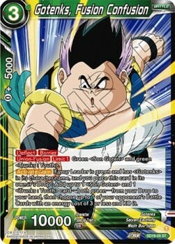 Gotenks, Fusion Confusion Card Front