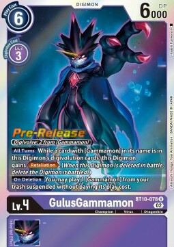 GulusGammamon Card Front