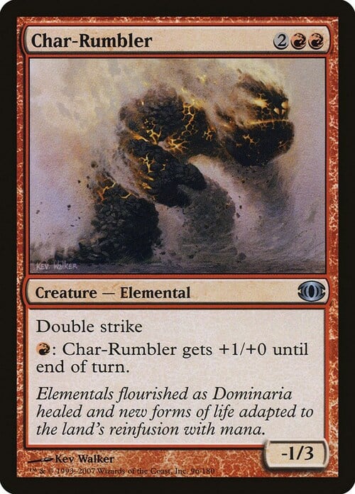 Char-Rumbler Card Front