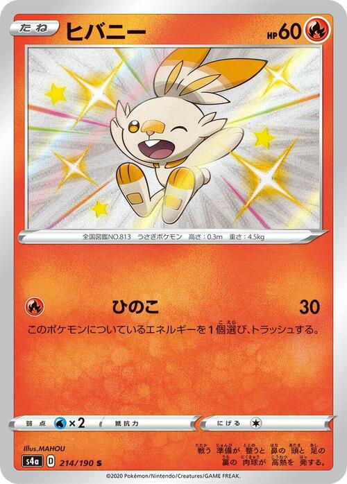 Scorbunny Card Front