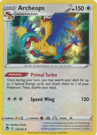 Archeops [Primal Turbo | Speed Wing] Card Front