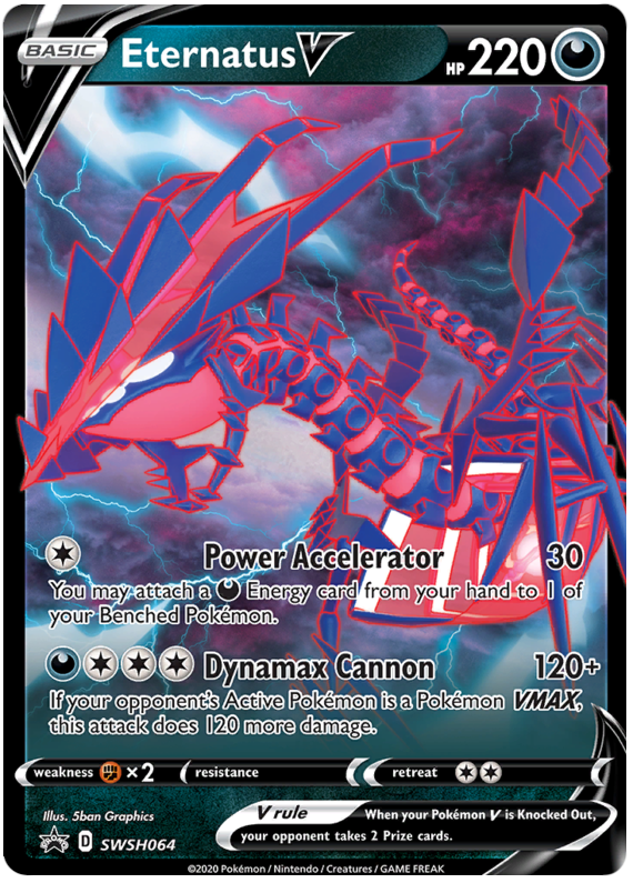 Eternatus V SWSH Black Star Promos | Pokémon | CardTrader