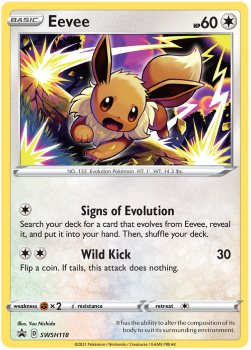 Eevee [Signs of Evolution | Wild Kick] Frente