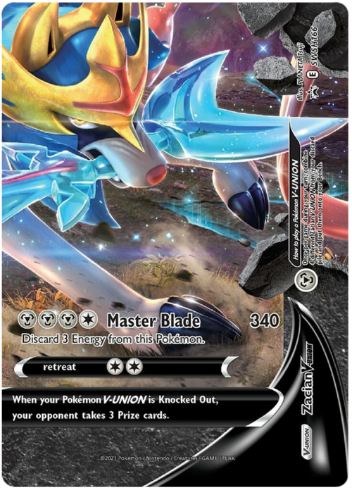 Pokémon TCG Sword & Shield Zacian V-UNION Special Collection Box