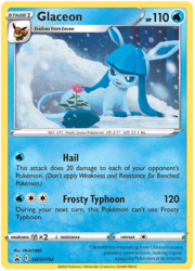Glaceon [Hail | Frosty Typhoon]