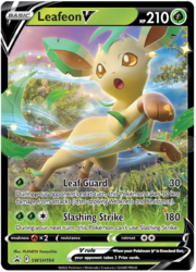 Leafeon V [Leaf Guard | Slashing Strike]