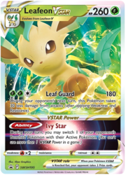 Leafeon V ASTRO [Leaf Guard | Ivy Star]