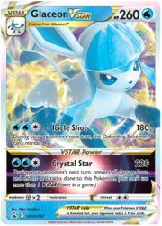 Glaceon V-ASTRO [Icicle Shot | Crystal Star]