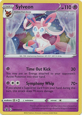 Sylveon [Time Out Kick | Symphony Whip] Card Front