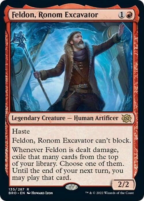 Feldon, Dissotterratore di Ronom Card Front