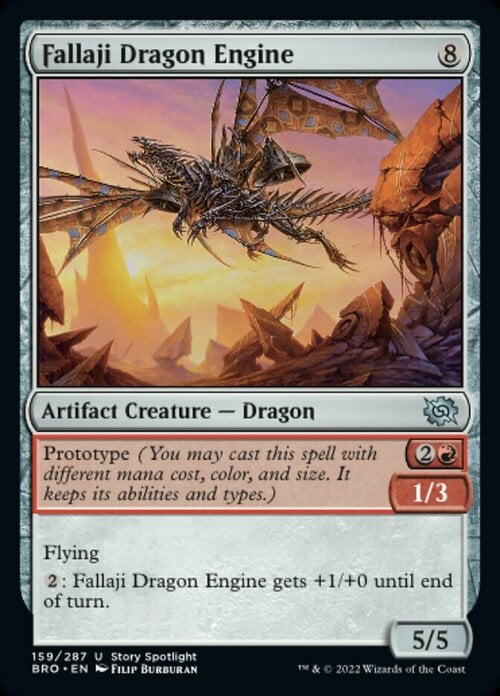 Drago Meccanico di Fallaji Card Front