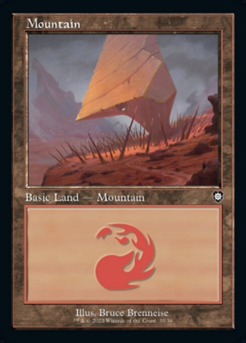 Mountain Commander The Brothers War Magic Cardtrader