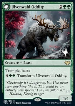 Bizzarria di Ulvenwald // Behemoth di Ulvenwald Card Front