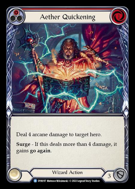 Aether Quickening - Red Frente