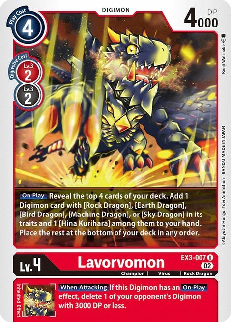 Lavorvomon Card Front