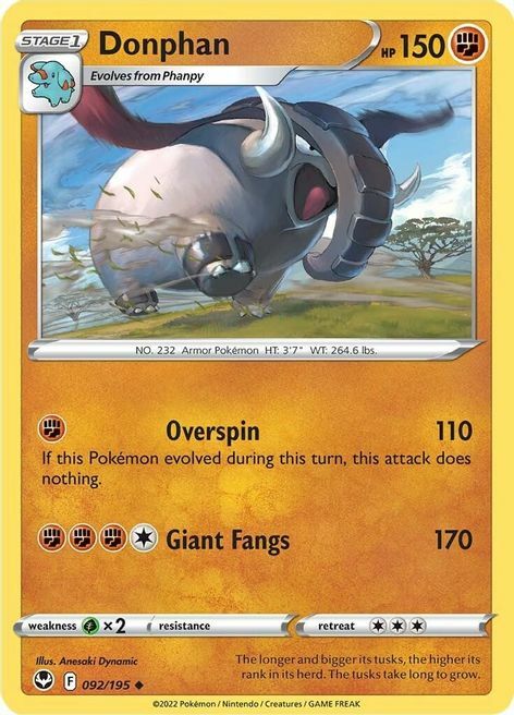 Donphan [Overspin | Giant Fangs] Frente