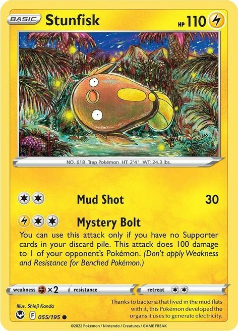 Stunfisk [Mud Shot | Mystery Bolt] Card Front