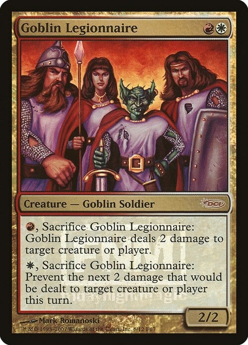 Legionario Goblin Card Front
