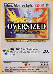 Articuno, Moltres, and Zapdos