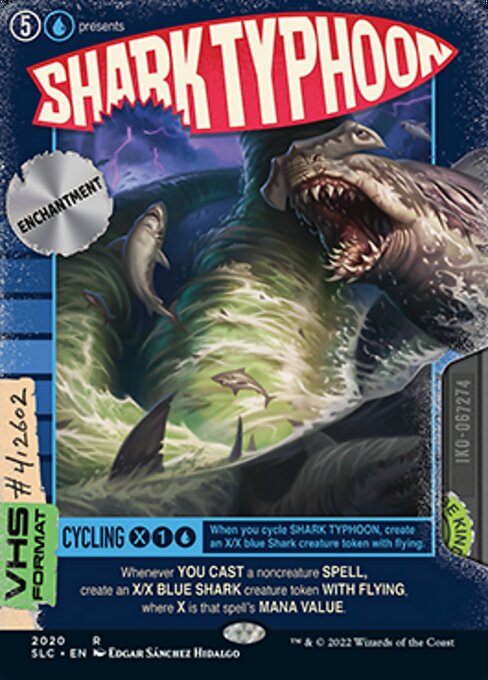 Shark Typhoon Secret Lair 30th Anniversary Countdown Kit | Magic