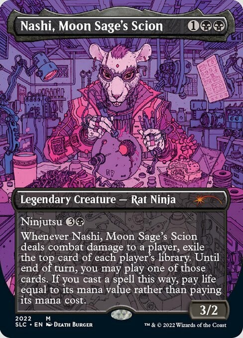 Nashi, vástago de la Sabia de la Luna Frente