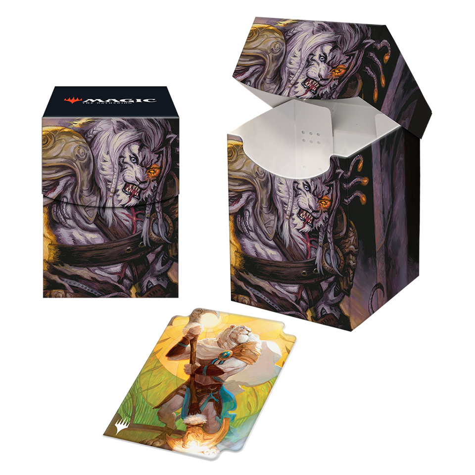 Dominaria United | "Ajani, Sleeper Agent" Deck Box