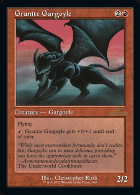 Gargoyle di Granito Card Front