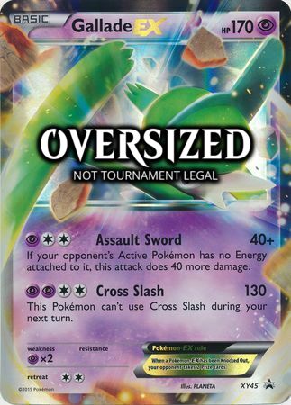 Gallade EX [Assault Sword | Cross Slash] Card Front