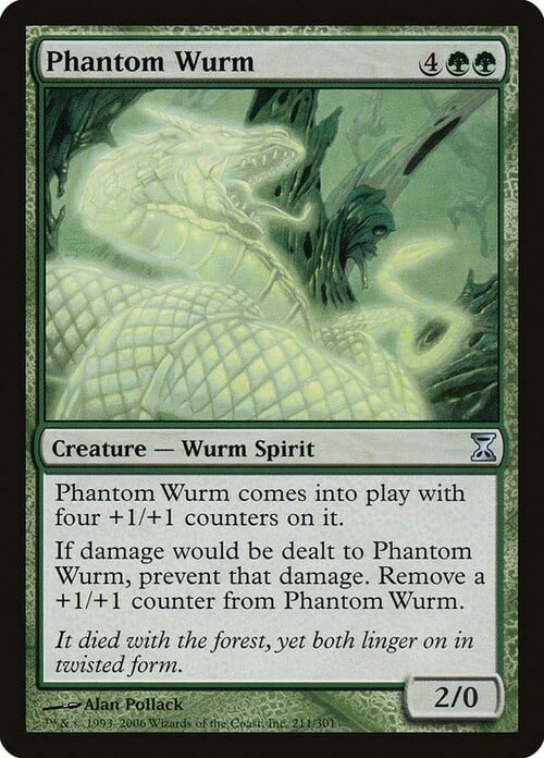 Wurm Fantasma Card Front