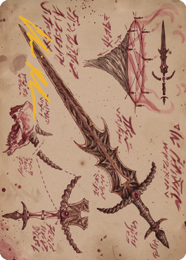 Art Series: Blackblade Reforged Card Front