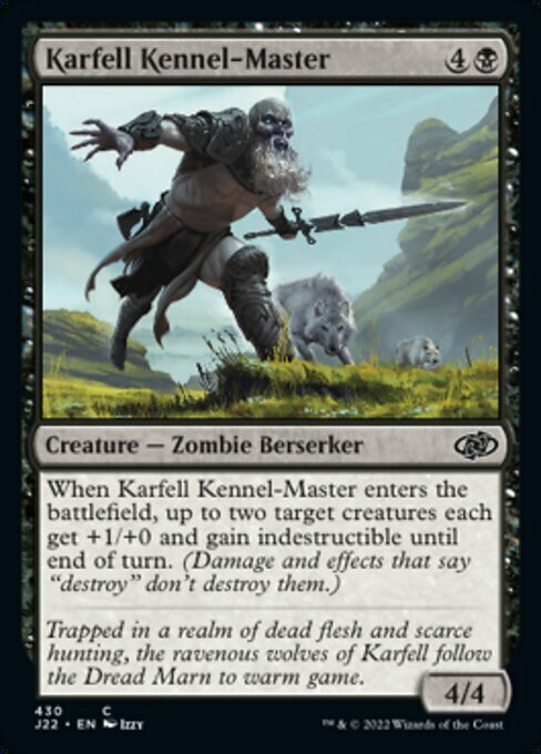 Karfell Kennel-Master Card Front