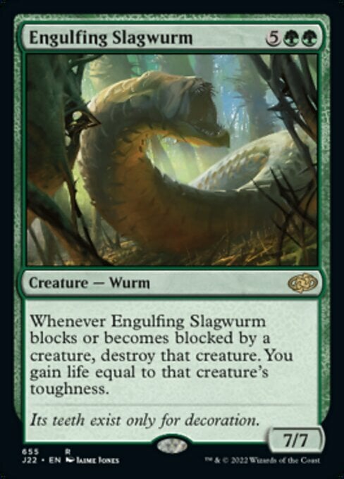 Engulfing Slagwurm Card Front