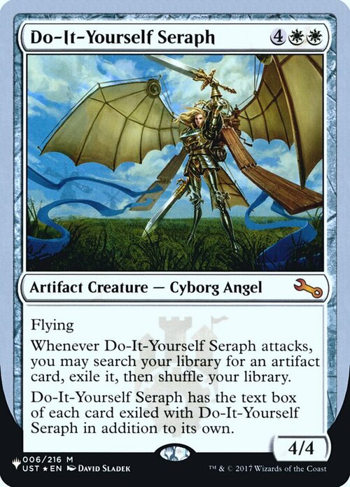 Do-It-Yourself Seraph Frente