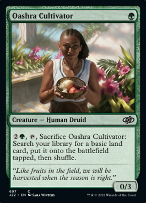 Oashra Cultivator Card Front