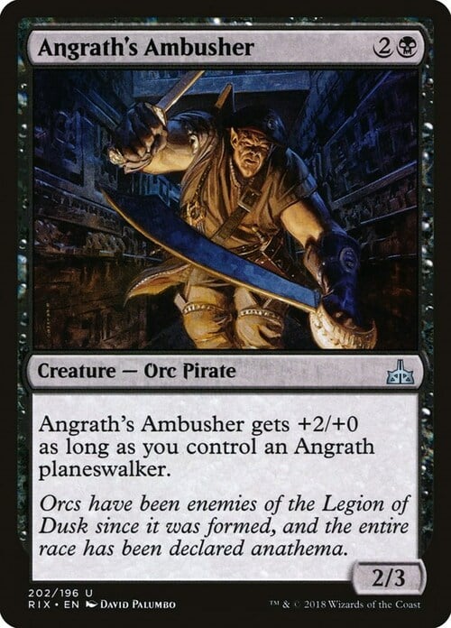Assalitore di Angrath Card Front