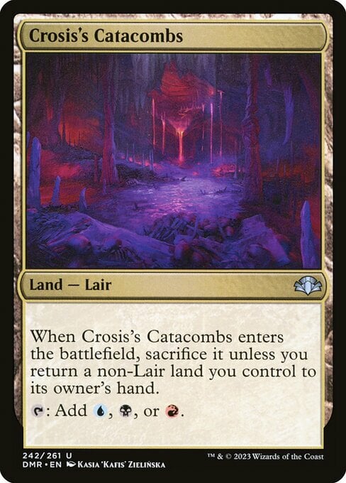 Catacombe di Crosis Card Front