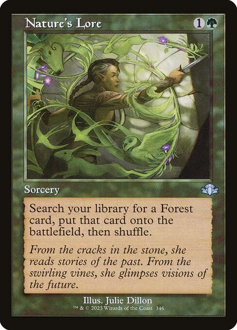 Nature's Lore Dominaria Remastered Collectors | Magic | CardTrader