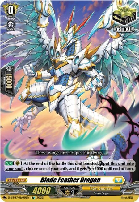 Blade Feather Dragon [D Format] Frente