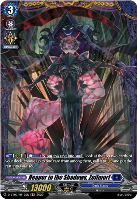 Reaper in the Shadows, Zeilmort [D Format] Card Front